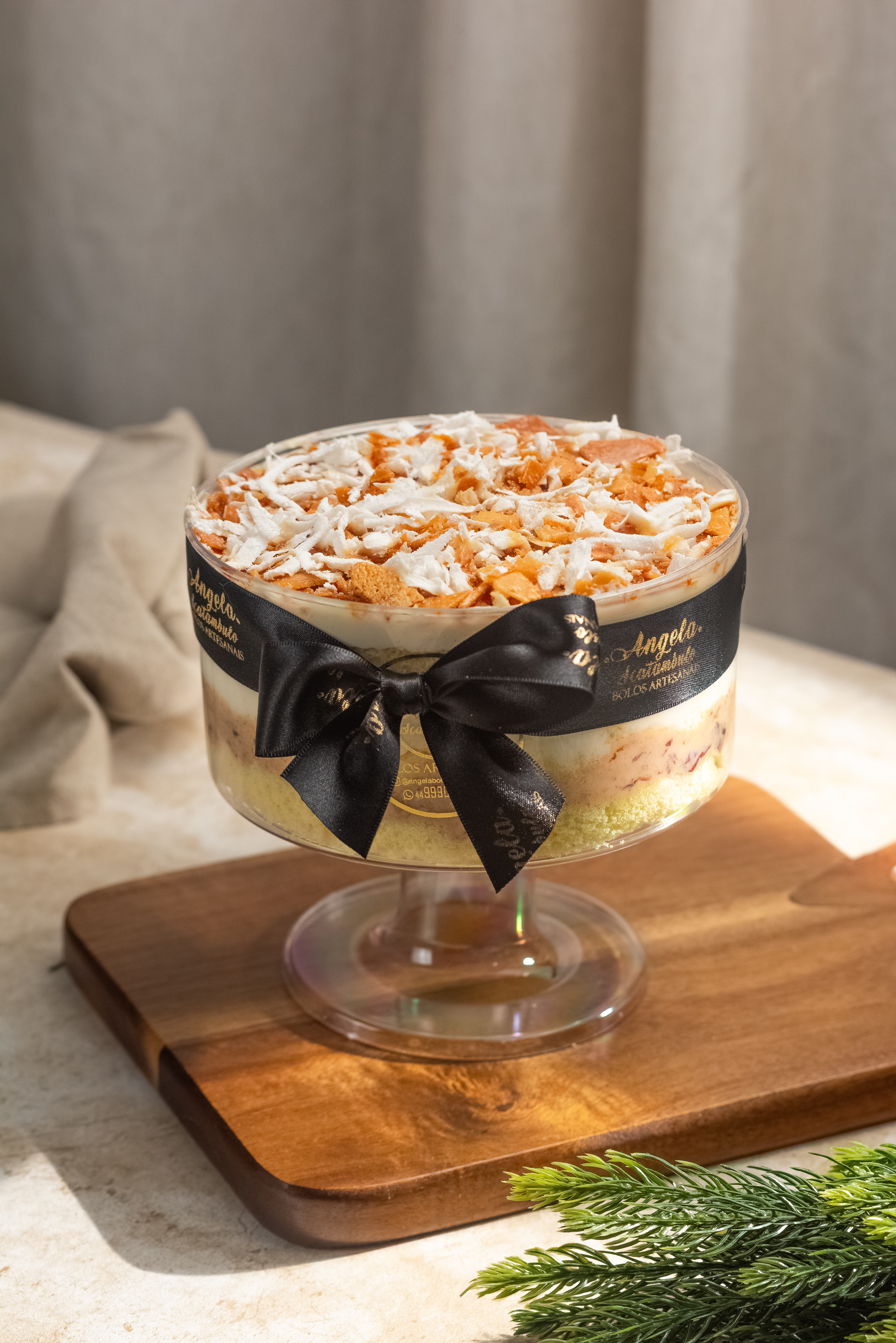 Bolo Abacaxi com Coco