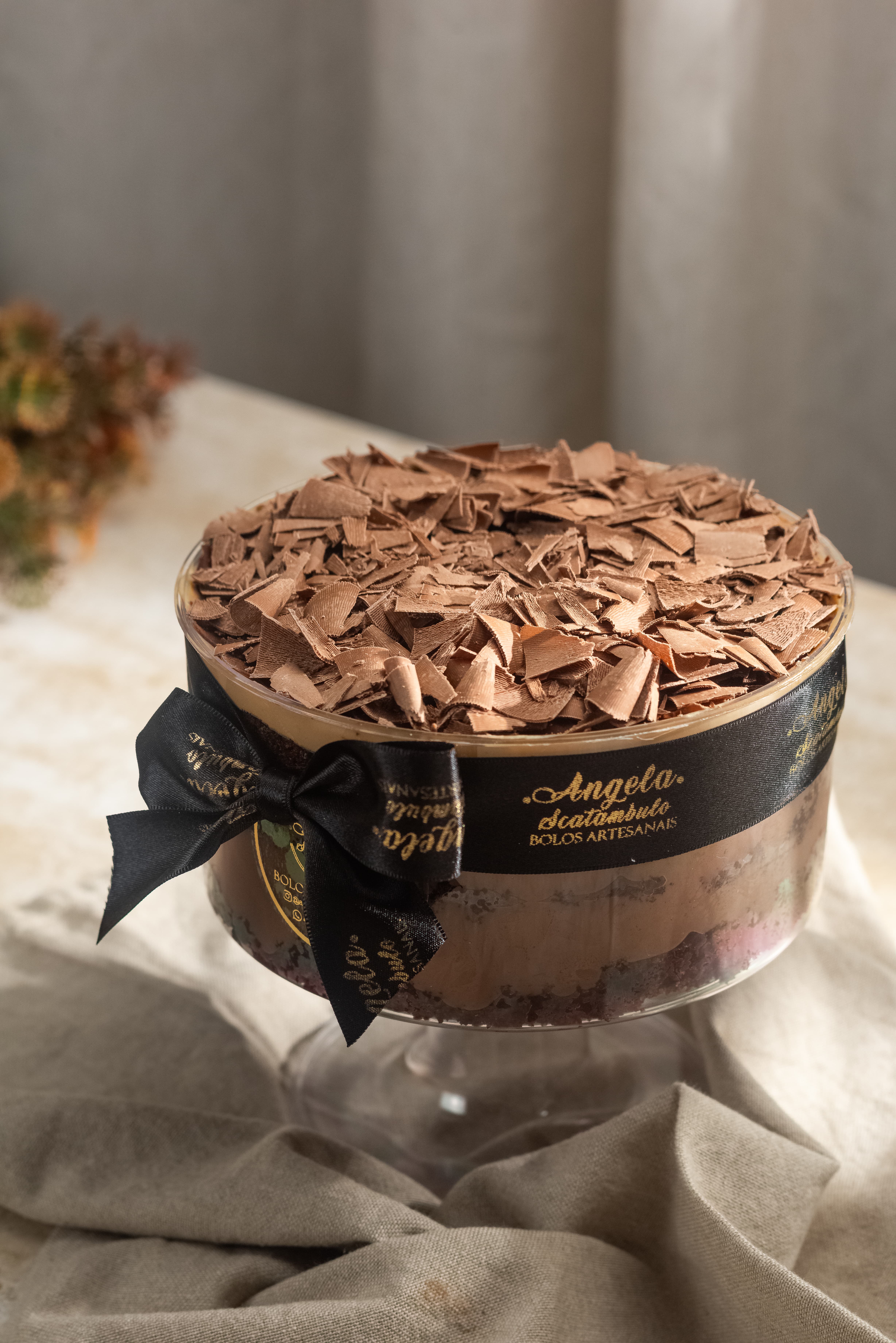 Bolo Brigadeiro de Café