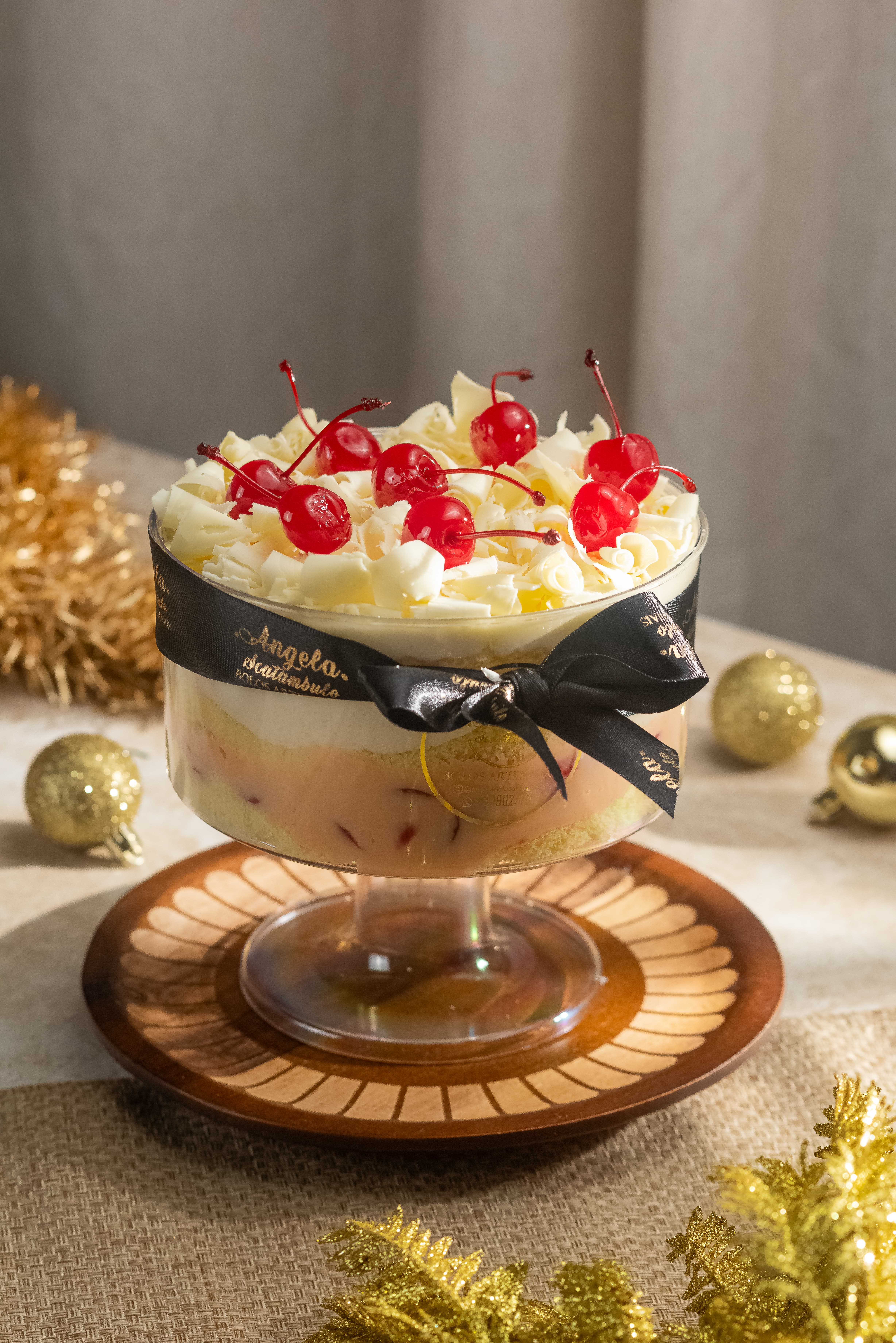 Bolo Floresta Branca