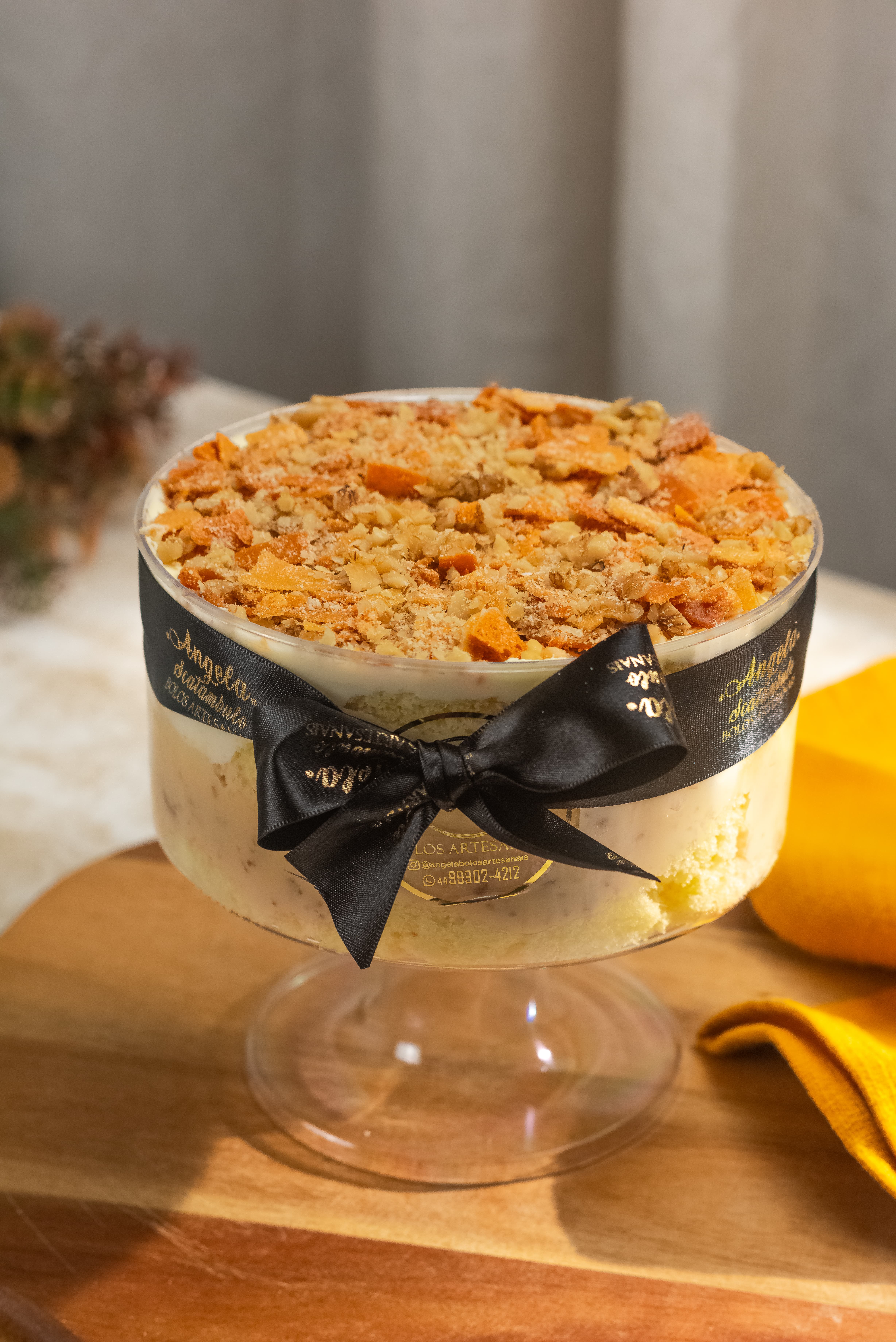 Bolo Strogonoff de Nozes